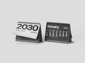 Desk Calendar Mockup Front View Preview 3 1