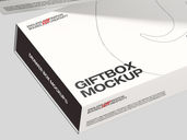 Drawer Gift Box Mockup Flying View Preview 5