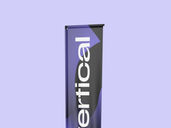 Event Vertical Flag Mockup Half Side View Preview 4