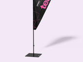 Flag Teardrop Mockup Front View Preview 4