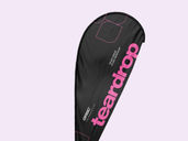 Flag Teardrop Mockup Front View Preview 5