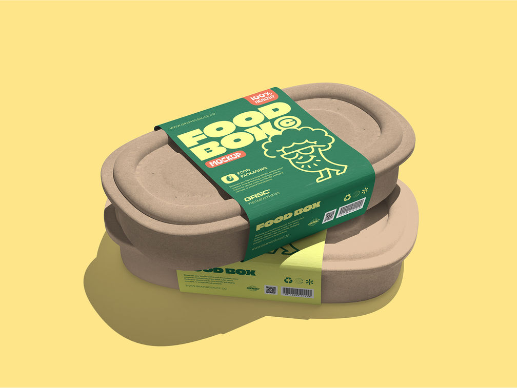 Food Eco Container Mockup Stack It Preview 1