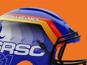 Football Helmet Mockup Side View Preview 5