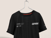Hanging T Shirt Mockup Half Side View Preview 4