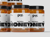 Honey Mason Jar Mockup Stack It Preview 5