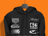 Hoodie With Hanger Mockup Front View Preview 3