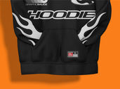 Hoodie With Hanger Mockup Front View Preview 4