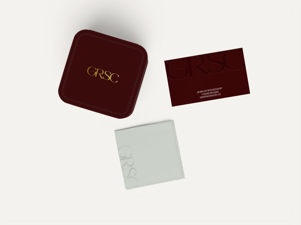 Jewelry Box Mockup Top View Preview 01