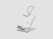 Key Chain Mockup Front View Preview 02
