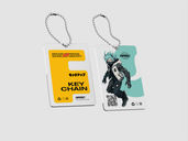 Key Chain Mockup Side View Preview 02