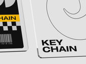 Key Chain Mockup Side View Preview 04