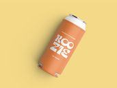 Koozie Can Mockup Top View Preview 3