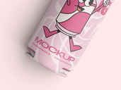 Koozie Can Mockup Top View Preview 4