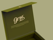 Magnetic Packaging Mockup Flying View Preview 05