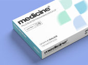 Medicine Pills Box Mockup Isometric View Preview 4