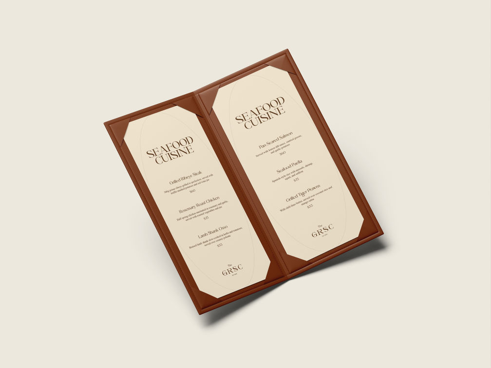 Menu Book Mockup Front View Preview 01
