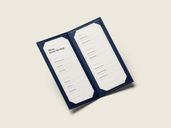 Menu Book Mockup Front View Preview 03