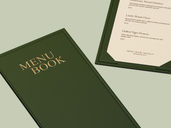 Menu Book Mockup Side View Preview 04