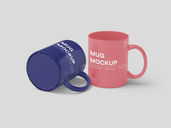 Mug Mockup Side View Preview 03