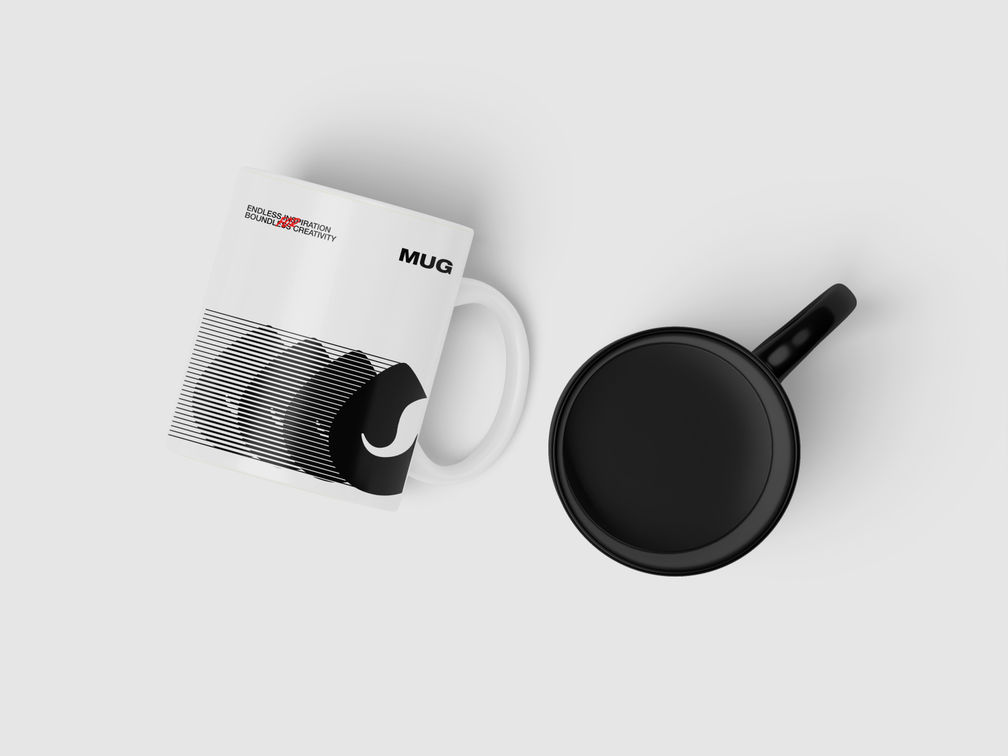 Mug Mockup Top View Preview 01