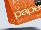 Paper Bag Mockup Flying View Preview 04