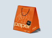 Paper Bag Mockup Side View Preview 02