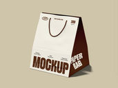 Paper Bag Mockup Side View Preview 03