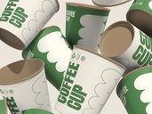 Paper Coffee Cup Mockup Front View Preview 2