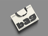 Paper Shopping Bag Mockup Top View Preview 2