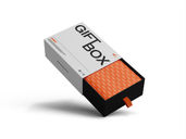 Sliding Gift Box Mockup Flying View Preview 02