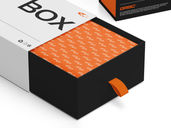 Sliding Gift Box Mockup Side View Preview 04