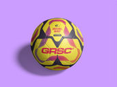 Soccer Ball Mockup Top View Preview 2