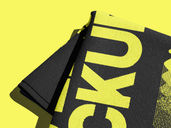 Sport Towel Mockup Half Side View Preview 4