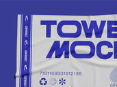 Sport Towel Mockup Top View Preview 4
