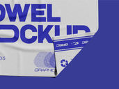 Sport Towel Mockup Top View Preview 5
