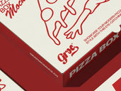 Square Pizza Box Mockup Top View Preview 04