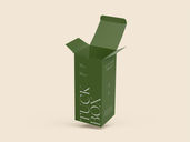 Tuck Box Mockup Flying View Preview 03
