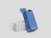 Tuck Box Mockup Side View Preview 02