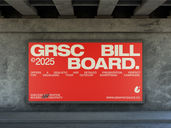 Urban Outdoor Billboard Mockup Front View Preview 2