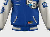 Varsity Bomber Jacket Mockup Front View Preview 4