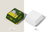 Fast Food Burger Box Packaging Mockup For Branding Preview 3