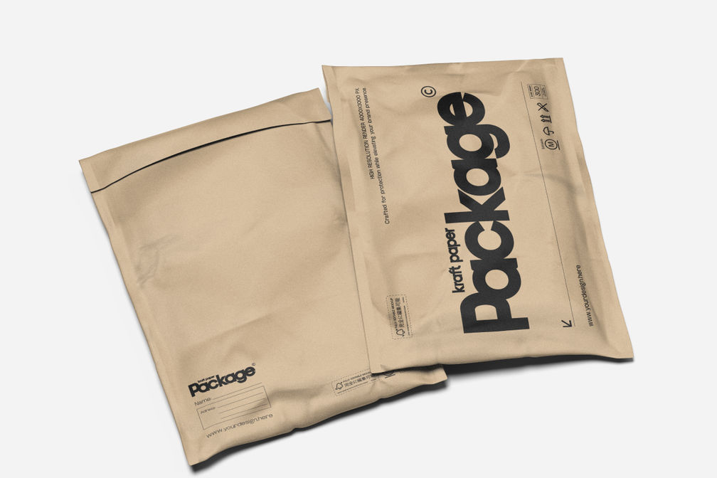 Kraft Paper Package Branding Mockup Preview 1