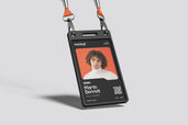 Lanyard Badge Id Card Mockup For Corporate Preview 3
