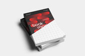 Paperback Book Stack Mokup For Stationery Preview 2