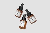Cosmetic Serum Dropper Bottle Mockup View 3