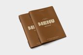 Fine Dining Restaurant Menu Book View 2