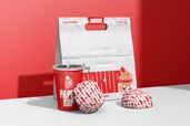 Restaurant Delivery Fast Food Packaging Mockup View 1
