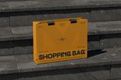 Retail Shopping Paper Bag Mockup View 2