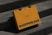 Retail Shopping Paper Bag Mockup View 3
