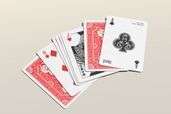 Casino Poker Playing Cards Deck Mockup Card View